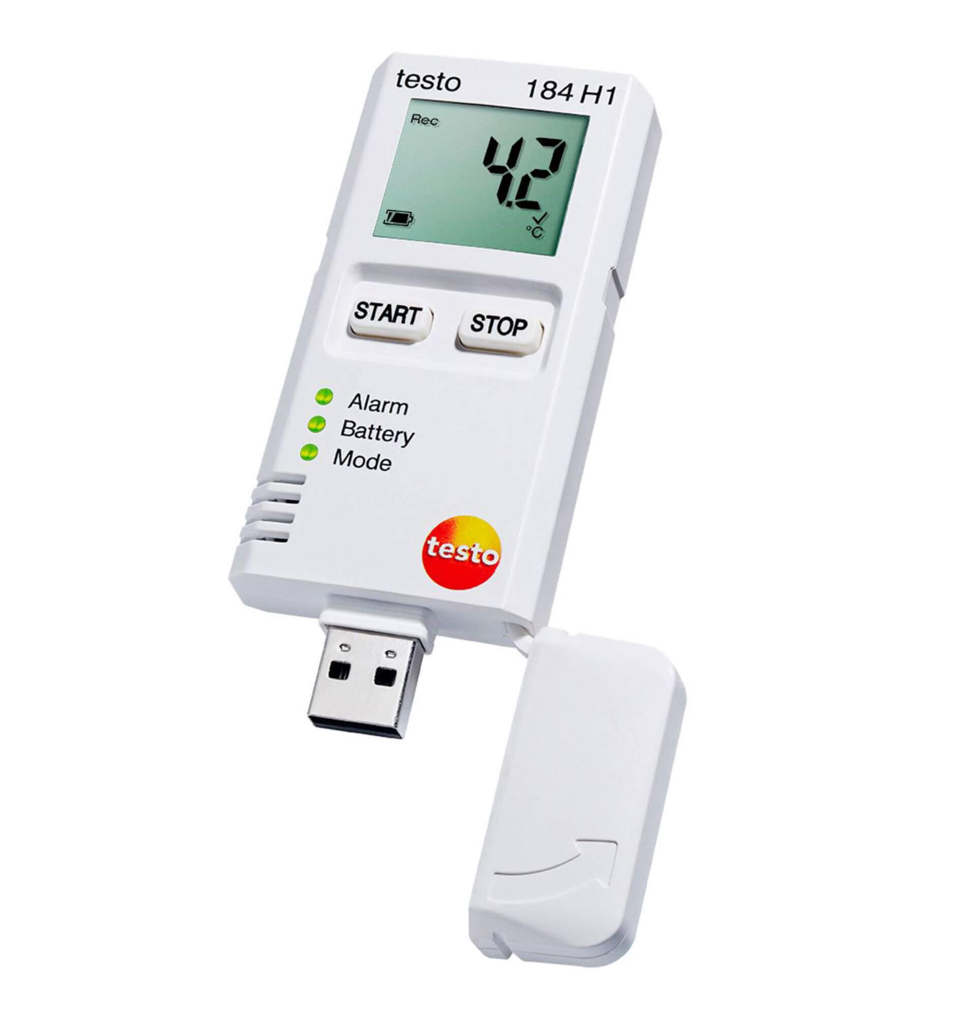 Nhiệt ẩm kế tự ghi testo 184 H1 (0572 1845)