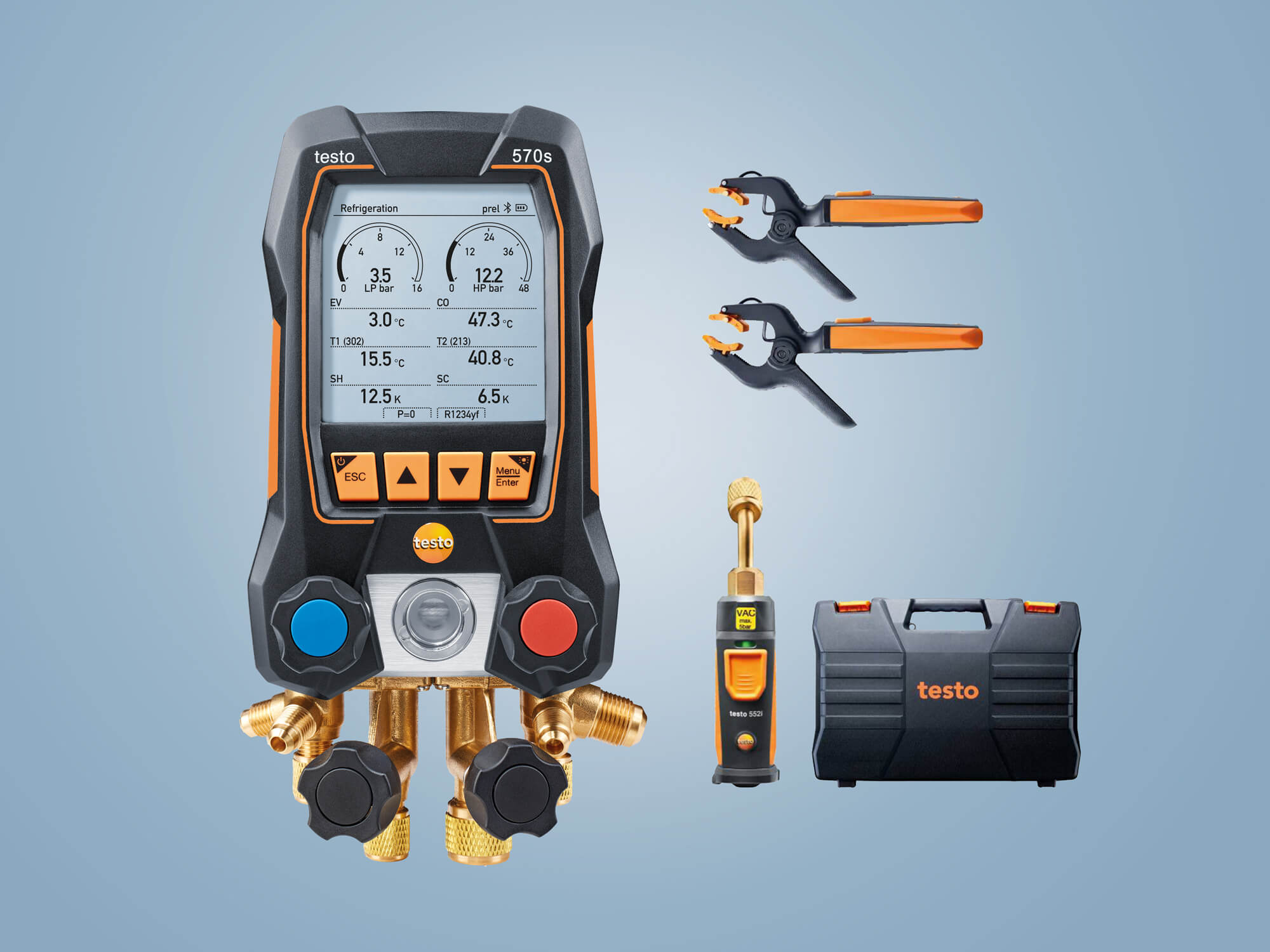 0564 5702 bộ thiết bị đo cho hút chân không testo 570s