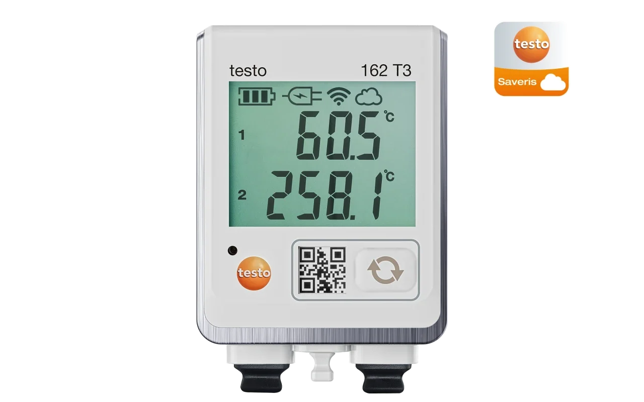 Máy đo ghi nhiệt độ TC testo 162 T3