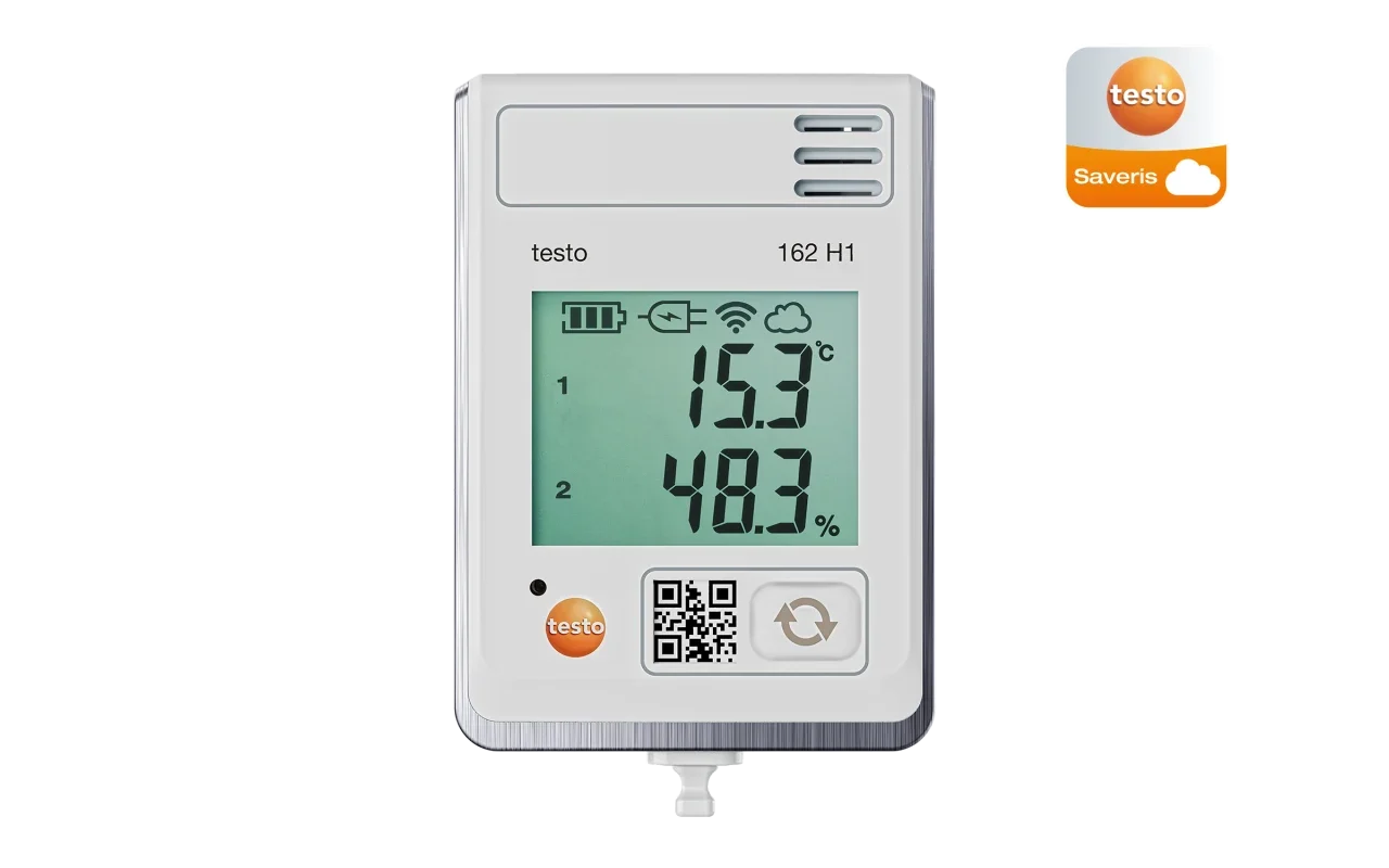 Máy đo ghi nhiệt độ độ ẩm testo 162 H1