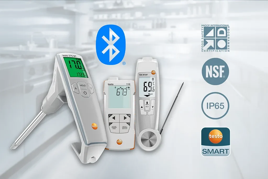 Thiết bị đo ngành thực phẩm đáp ứng HACCP và chứng nhận EN 13485