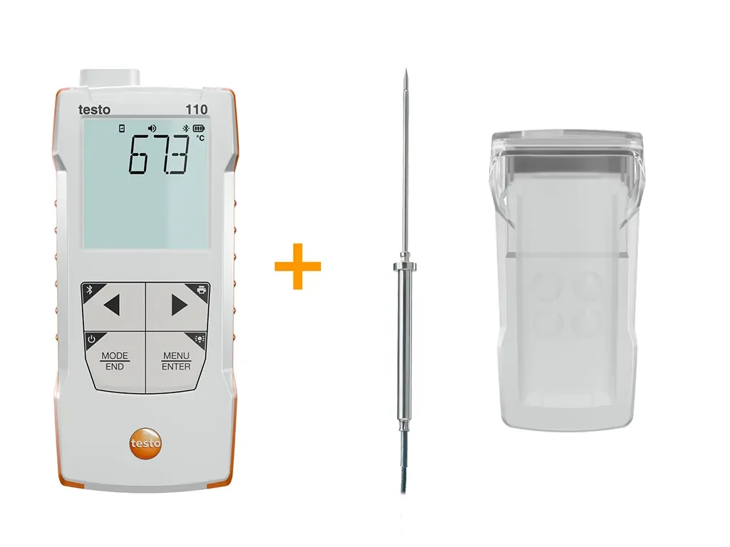 máy đo nhiệt độ testo 110