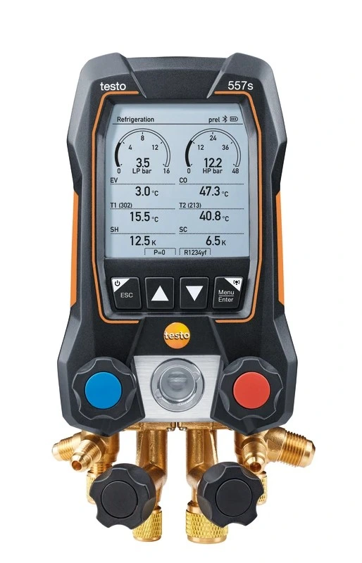 Thiết kế tiện lợi của dòng testo 55Xs giúp kỹ thuật viên tiết kiệm thời gian