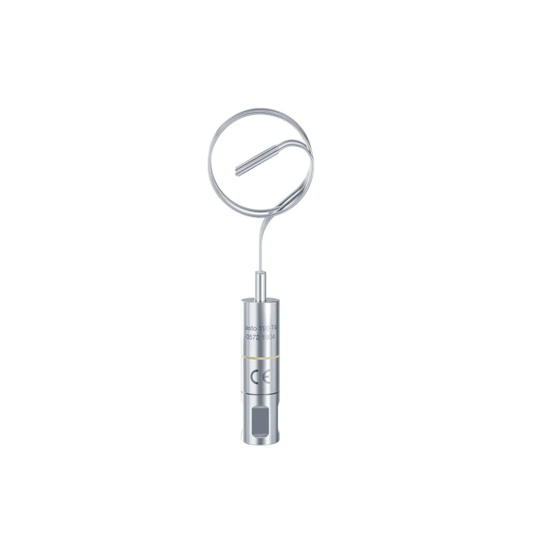Bộ ghi dữ liệu nhiệt độ testo 190 T4 CFR – với đầu dò kép dài và linh hoạt