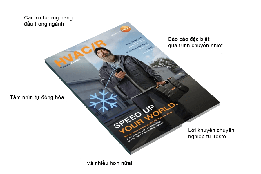 Tạp chí chuyên ngành HVACR được xuất bản bởi Testo