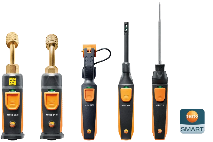 Đầu dò thông minh testo Smart probes kết nối Bluetooth