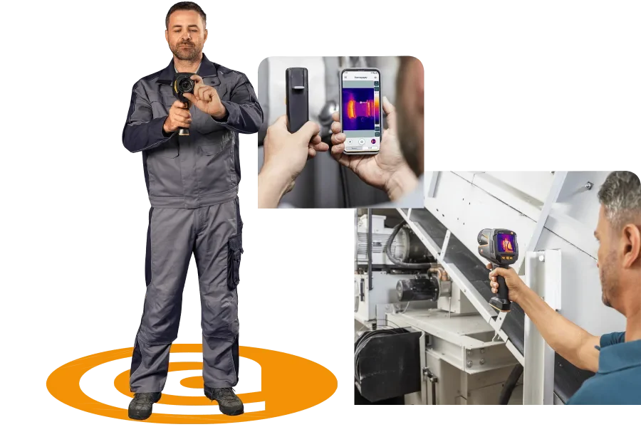 Thiết bị chụp ảnh nhiệt trong chuẩn đoán hệ thống công nghiệp