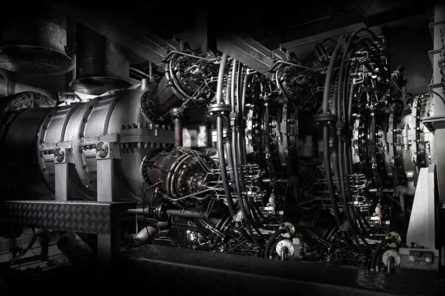 Ứng dụng máy đo khí thải trong tuabin khí