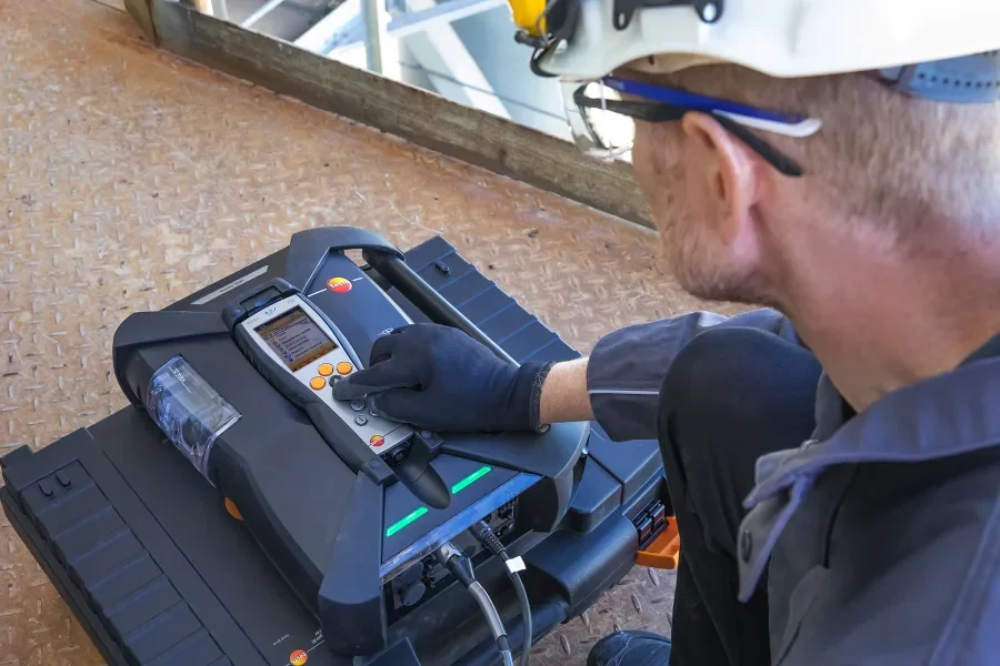 hệ thống phân tích khí thải testo chuyên nghiệp