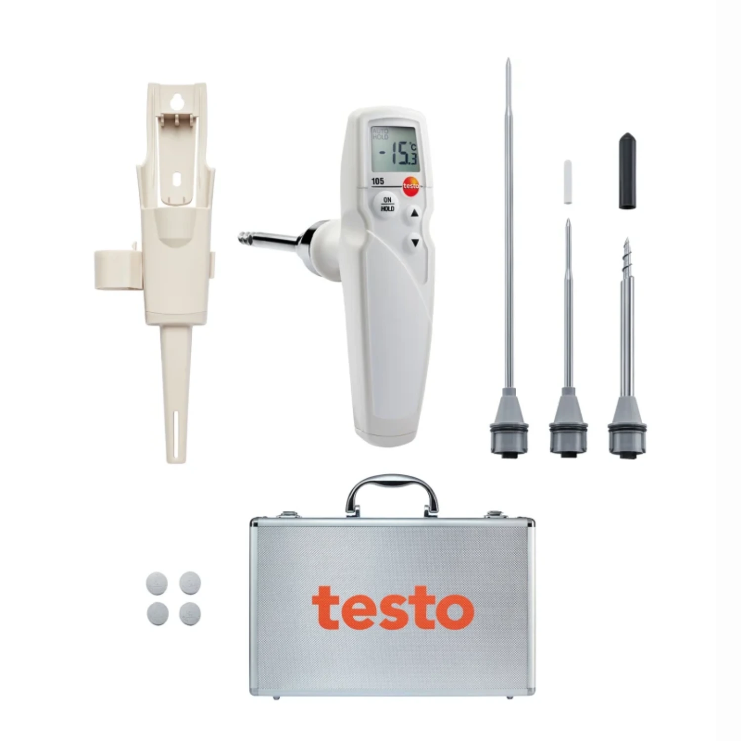 Nhiệt kế thực phẩm - testo 105 kit